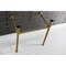 Kingston Brass VPB33087 Imperial Stainless Steel Console Sink Leg, Brushed Brass VPB33087 - alternate 4
